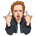🖕-Breaking Bad, Telegram Sticker