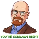 👍-Breaking Bad, Telegram Sticker
