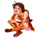 😞-Warrior Queen, Telegram Sticker