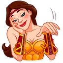 ☺️-Warrior Queen, Telegram Sticker