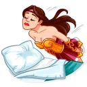 😪-Warrior Queen, Telegram Sticker