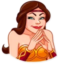 😏-Warrior Queen, Telegram Sticker