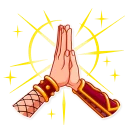 👏-Warrior Queen, Telegram Sticker