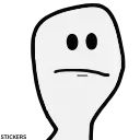 😕-@STJCKERS پریمیوم تلگرام۱۶۵ت @MajazinooBot, Telegram Sticker