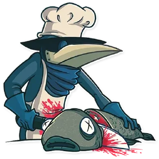 🔪-@WereWolfTr, Telegram Sticker