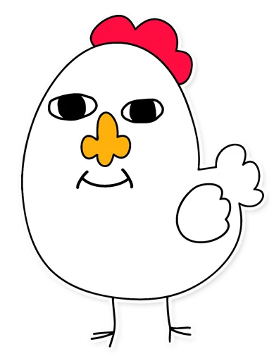 Meme Chick, telegram sticker