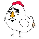 🐔-Meme Chick, Telegram Sticker