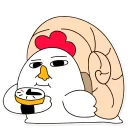 🐔-Meme Chick, Telegram Sticker