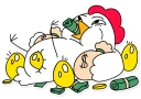🐔-Meme Chick, Telegram Sticker