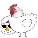🐓-Meme Chick, Telegram Sticker