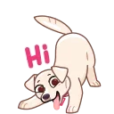 👋-White Wind, Telegram Sticker