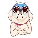😨-White Wind, Telegram Sticker