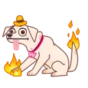 😬-White Wind, Telegram Sticker