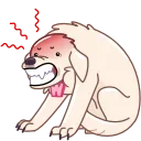 😡-White Wind, Telegram Sticker