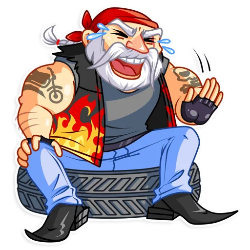 Wild Bill, telegram sticker