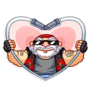 ❤-Wild Bill, Telegram Sticker