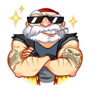 😎-Wild Bill, Telegram Sticker