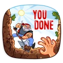 👋-Wild Bill, Telegram Sticker