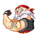 💪-Wild Bill, Telegram Sticker
