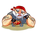 😞-Wild Bill, Telegram Sticker
