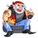 😂-Wild Bill, Telegram Sticker