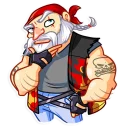 🤔-Wild Bill, Telegram Sticker