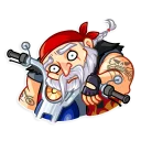 😳-Wild Bill, Telegram Sticker