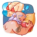 😴-Wild Bill, Telegram Sticker