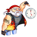 ⏱-Wild Bill, Telegram Sticker