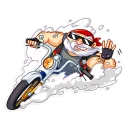 👋-Wild Bill, Telegram Sticker