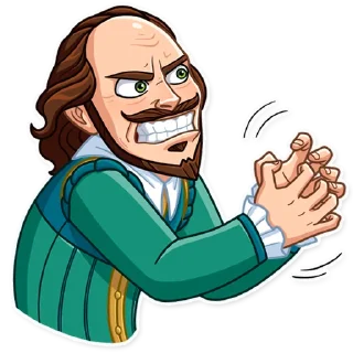 😡-Shakespeare, Telegram Sticker