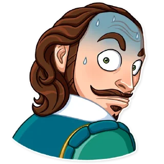😨-Shakespeare, Telegram Sticker