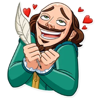 🥰-Shakespeare, Telegram Sticker