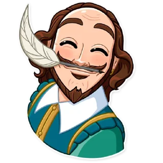 ☺️-Shakespeare, Telegram Sticker