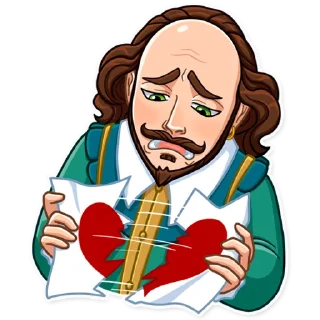 💔-Shakespeare, Telegram Sticker