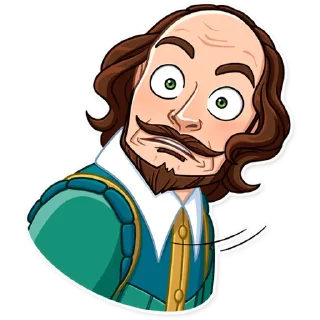 😳-Shakespeare, Telegram Sticker