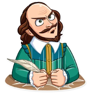 😠-Shakespeare, Telegram Sticker
