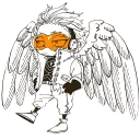 😕-Wing Hero Hawks, Telegram Sticker