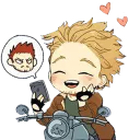 ❤️-Wing Hero Hawks, Telegram Sticker