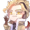 👌-Wing Hero Hawks, Telegram Sticker