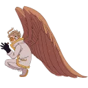 😐-Wing Hero Hawks, Telegram Sticker