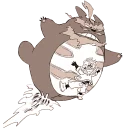 ❤️-Wing Hero Hawks, Telegram Sticker
