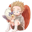 ❤️-Wing Hero Hawks, Telegram Sticker