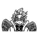 😐-Wing Hero Hawks, Telegram Sticker