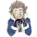 😌-Wing Hero Hawks, Telegram Sticker