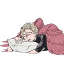 😪-Wing Hero Hawks, Telegram Sticker