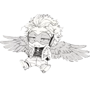 😀-Wing Hero Hawks, Telegram Sticker