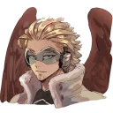 😏-Wing Hero Hawks, Telegram Sticker