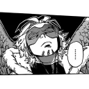 🤨-Wing Hero Hawks, Telegram Sticker
