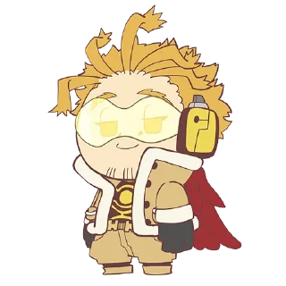 😏-Wing Hero Hawks, Telegram Sticker